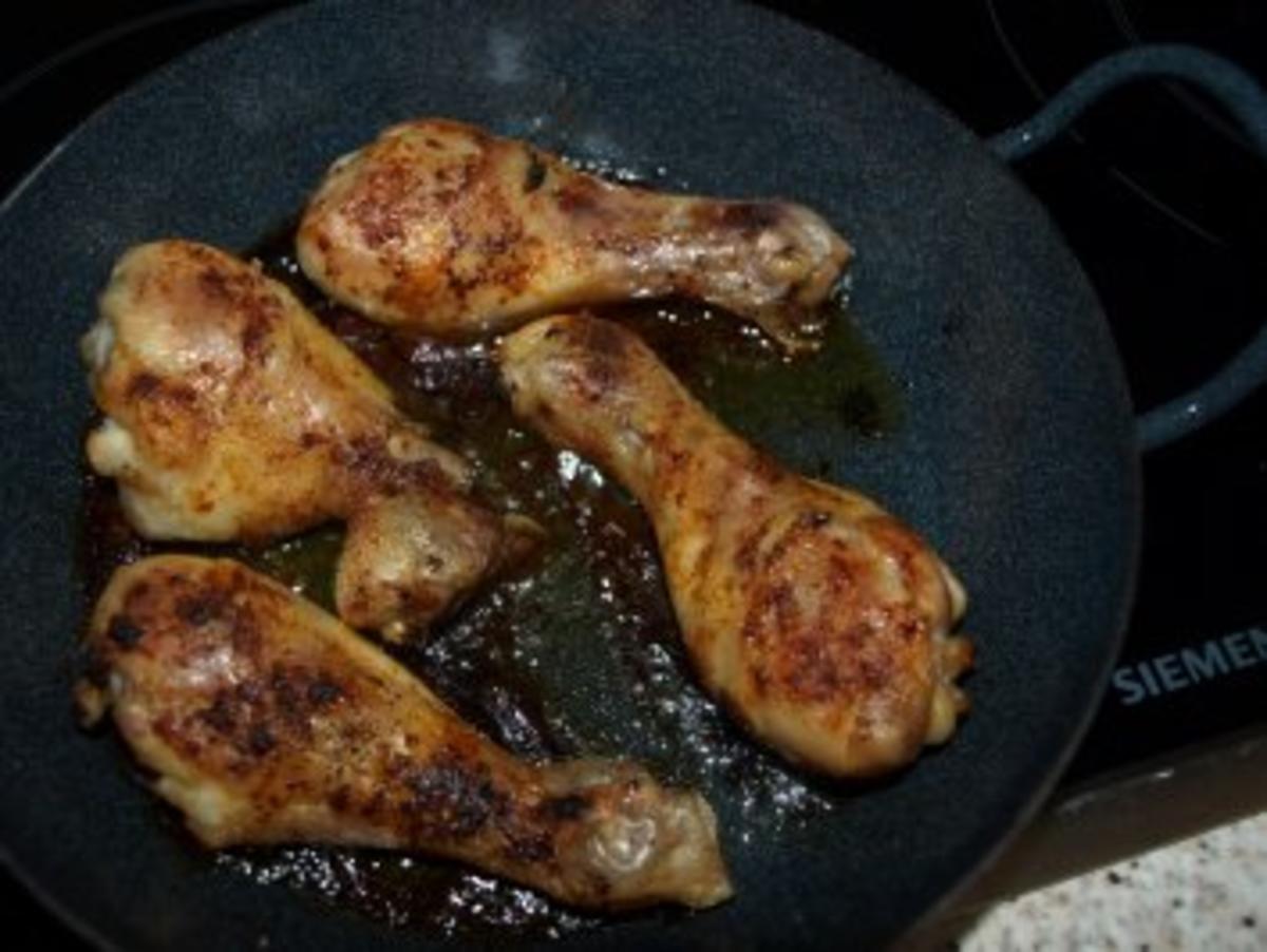 Drumsticks "hot" - Rezept