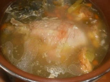 Rezept: Putenragout mit Spargel ~ Blumenkohl-Broccoli-Erbsengemüse ~ Reis Bild Nr. 7 Putenragout mit Spargel ~ Blumenkohl-Broccoli-Erbsengemüse ~ Reis - Rezept - Bild Nr. 7