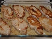 Ofensteak Surprise mit Käse überbacken - Rezept