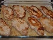 Ofensteak Surprise mit Käse überbacken - Rezept