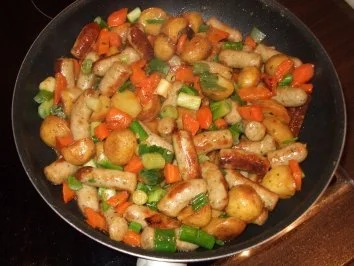 Wurstpfanne "Nürnberg" - Rezept - Bild Nr. 3