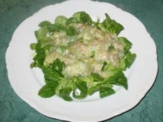 Salat/Beilage - Feldsalat mit Kartoffel-Dressing - Rezept