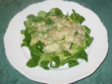 Salat/Beilage - Feldsalat mit Kartoffel-Dressing - Rezept