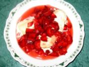 Dessert - Frische Erdbeeren mit Vanilleeis... ein Klassiker - Rezept
