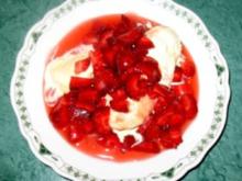 Dessert - Frische Erdbeeren mit Vanilleeis... ein Klassiker - Rezept