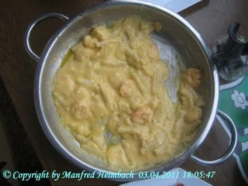 Spargel - Spargel mit Garnelen an Manfred’s Krebs-Hollandaise - Rezept