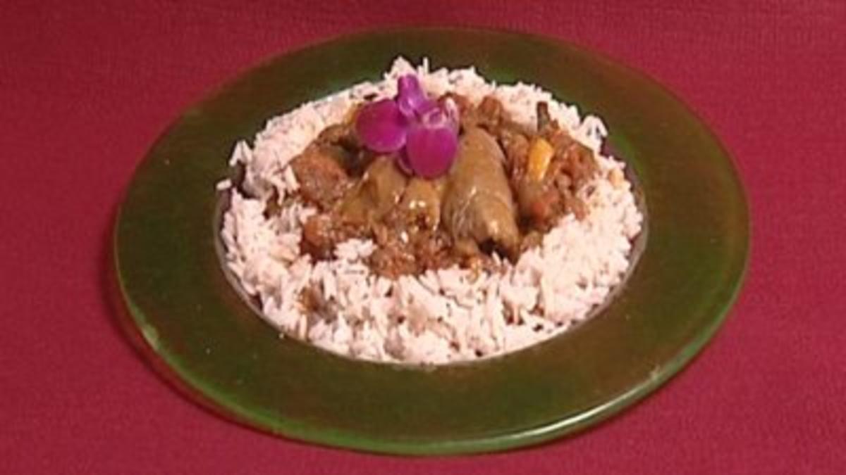 Involtini vom Kalb mit Salbei mit Ratatouille und Wildreis - Rezept ... Involtini vom Kalb mit Salbei mit Ratatouille und Wildreis - Rezept ...