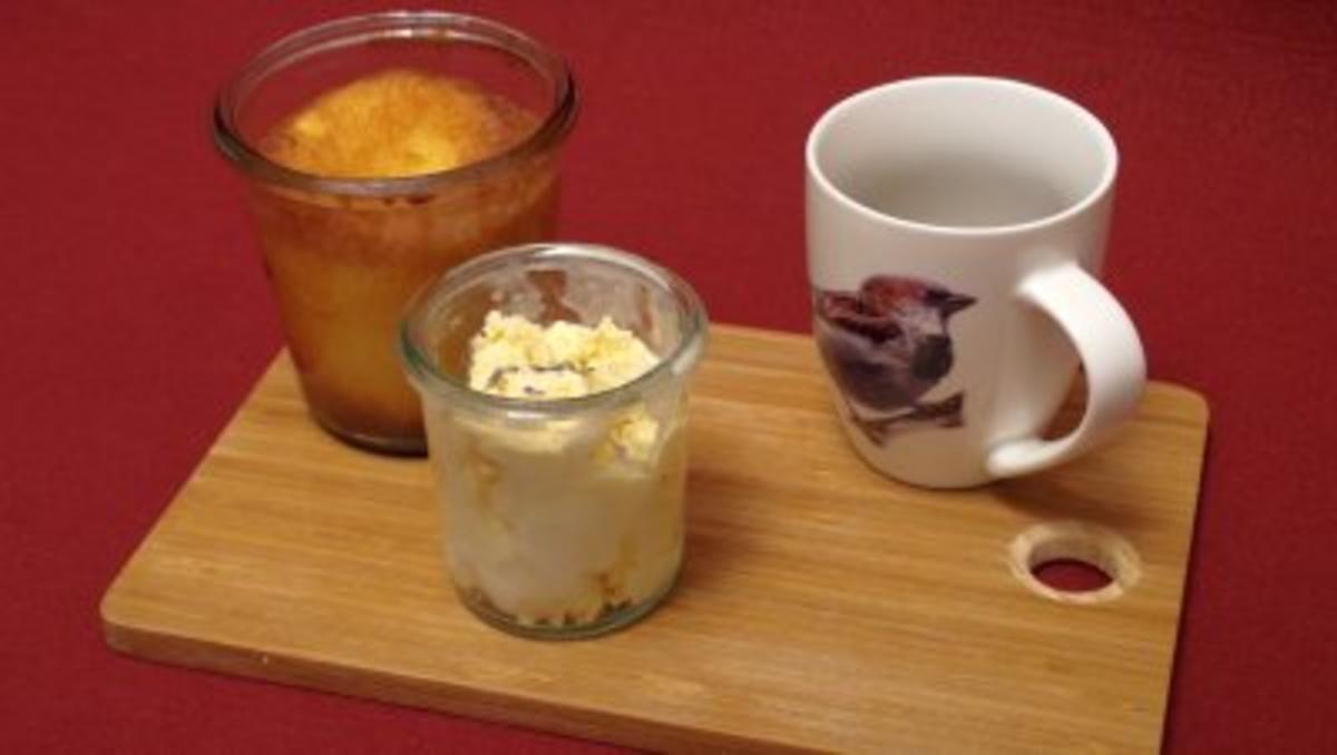 Weißer Schokokuchen mit Lavendel-Eis - Rezept - kochbar.de