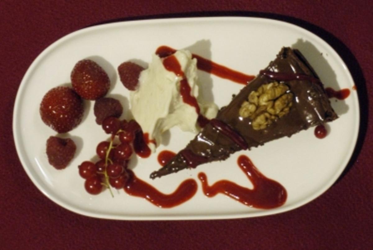 Schokoladenkuchen und Bananeneis (Jasmin Wagner) - Rezept - Bild Nr. 9