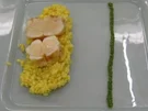 Risotto Milanese mit Languste und Petersilien-Walnusspesto - Rezept