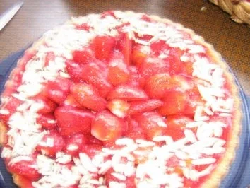 Erdbeerkuchen mit Mandelstiften - Rezept - Bild Nr. 5