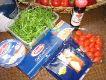 Rezept: Pasta Cruda Bild Nr. 2 Pasta Cruda - Rezept - Bild Nr. 2