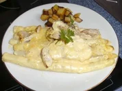 überbackene Spargel - Rezept