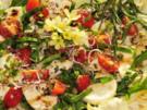 Frühlingscaprese mit Bärlauch - Rezept