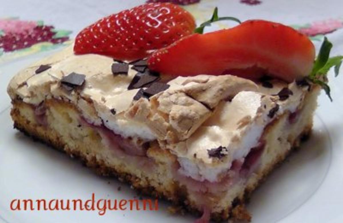 Erdbeer- Baiser- Kuchen - Rezept - Bild Nr. 2