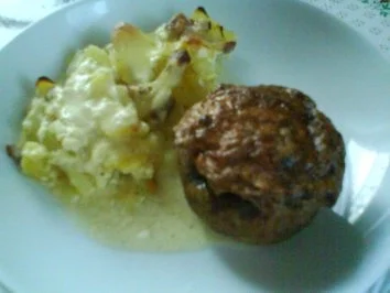 Gefüllte Champignons mit knuspriger Haube - Rezept - Bild Nr. 2