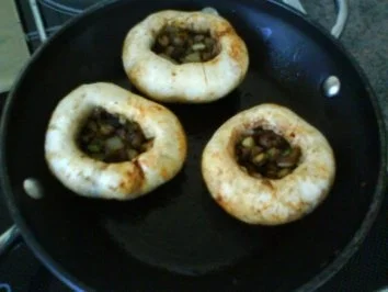 Gefüllte Champignons mit knuspriger Haube - Rezept - Bild Nr. 10