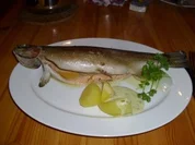 Forelle blau.. mit Bildern.... - Rezept