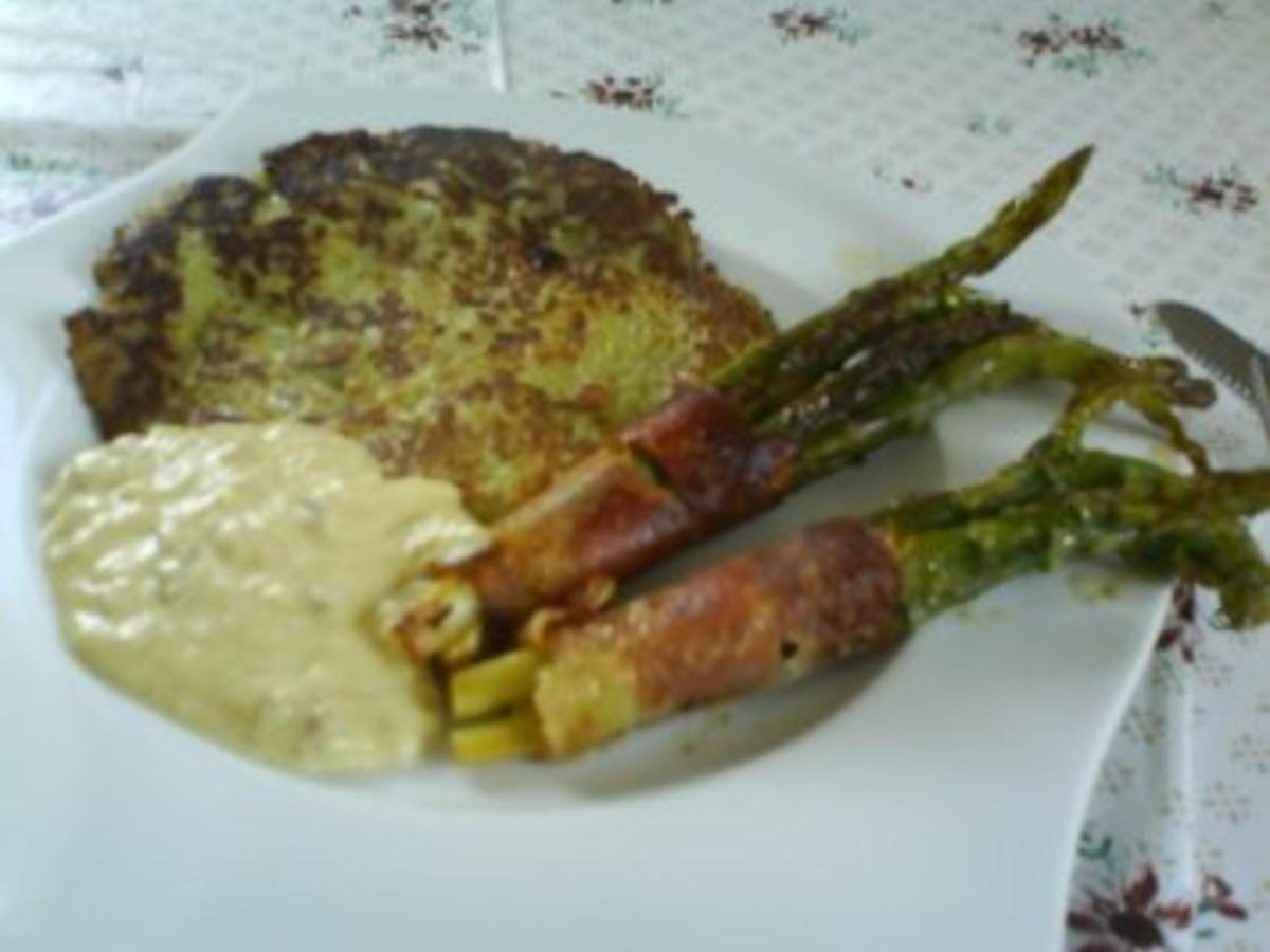 Grüner Spargel im Speckmantel mit Balsamico Senfsoße - einfach - 106 ...