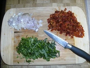 Putensaltimbocca mit Bärlauchfüllung - Rezept - Bild Nr. 4