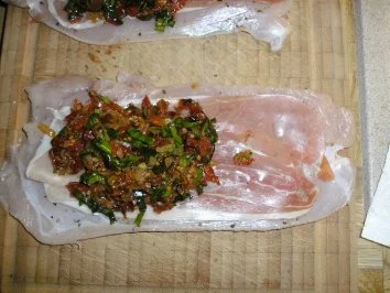 Putensaltimbocca mit Bärlauchfüllung - Rezept - Bild Nr. 10