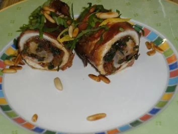 Putensaltimbocca mit Bärlauchfüllung - Rezept - Bild Nr. 12