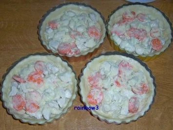 Pizza: Hähnchen-Tartelettes - Rezept - Bild Nr. 7