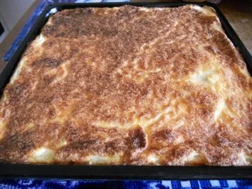 BLECHKUCHEN - Eierschecke - Rezept