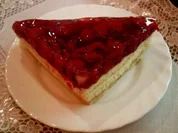 Rezept: Kirschkuchen auf Puddingcreme Kirschkuchen auf Puddingcreme - Rezept