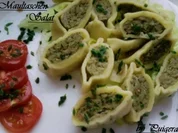 Rezept: Vorspeise:Salat von der Maultasche Vorspeise:Salat von der Maultasche - Rezept