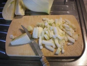 Tortelini`s mit Fenchel-Lauch-Tomaten-Sauce - Rezept - Bild Nr. 2