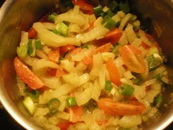 Tortelini`s mit Fenchel-Lauch-Tomaten-Sauce - Rezept - Bild Nr. 7