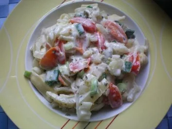 Tortelini`s mit Fenchel-Lauch-Tomaten-Sauce - Rezept