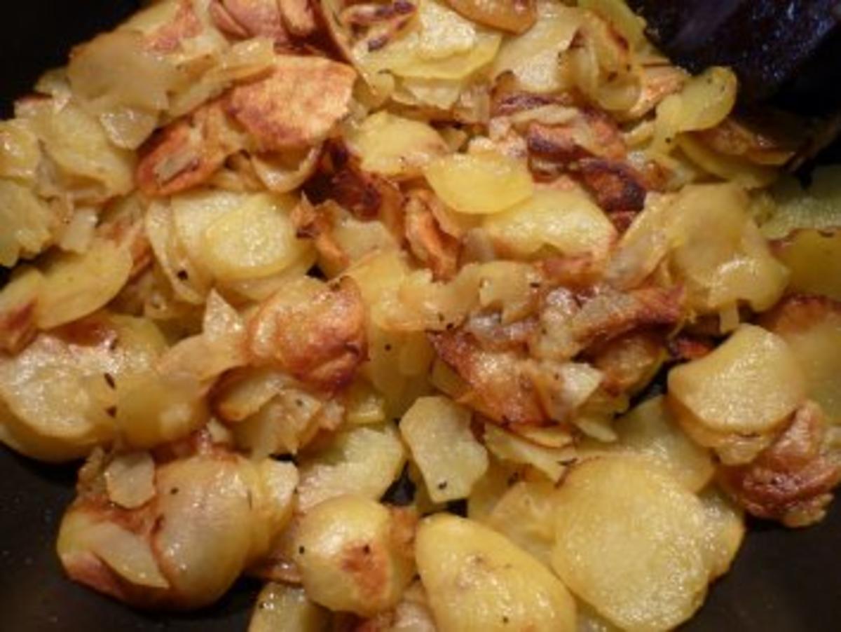 Bratkartoffeln schnell und einfach - Rezept