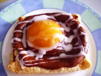 Blätterteig Teilchen - Rezept