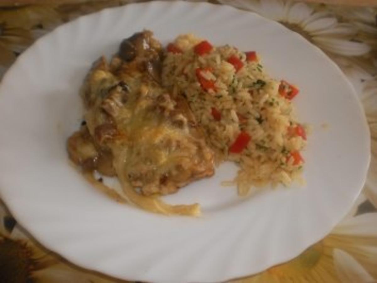 Pute auf Pute mit Käse überbacken -Ragout fin von der Pute fürs ...