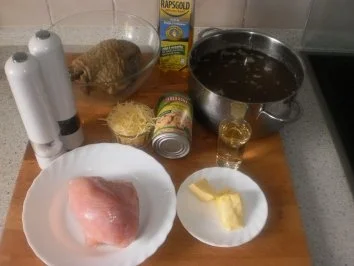 Pute auf Pute mit Käse überbacken -Ragout fin von der Pute fürs Abendbrot - Rezept - Bild Nr. 3