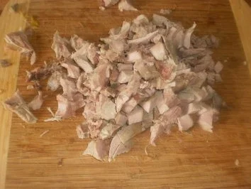 Pute auf Pute mit Käse überbacken -Ragout fin von der Pute fürs Abendbrot - Rezept - Bild Nr. 4