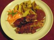 Schinken - Hackröllchen - Rezept