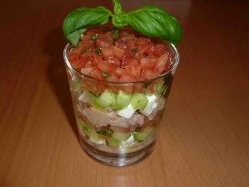 Tomaten-Gurken Tatar - Rezept