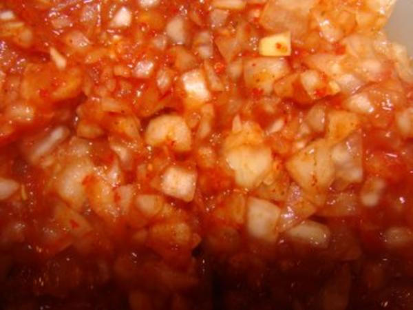 Sauce : - Jugosl. -Scharfe Zwiebeln - - Rezept - kochbar.de