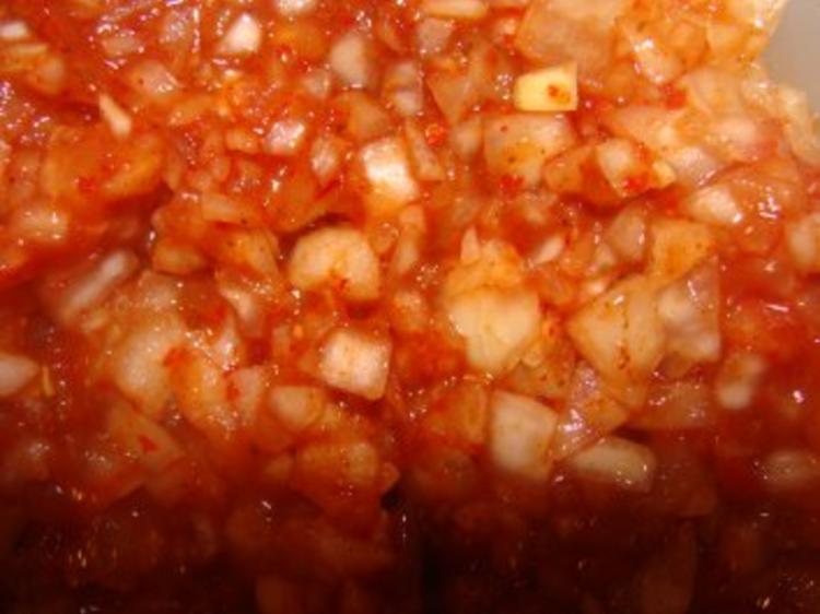 Sauce : - Jugosl. -Scharfe Zwiebeln - - Rezept - kochbar.de