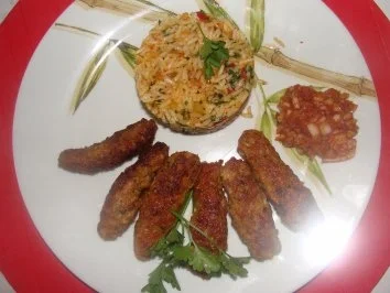 Sauce : - Jugosl. -Scharfe Zwiebeln - - Rezept