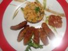 Sauce : - Jugosl. -Scharfe Zwiebeln - - Rezept