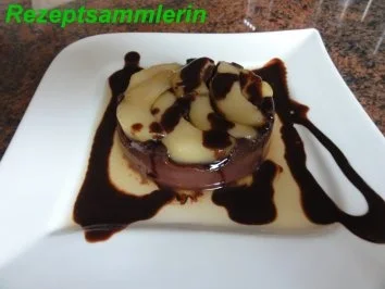 Dessert:  SCHOKO - SAHNE - PUDDING - Rezept