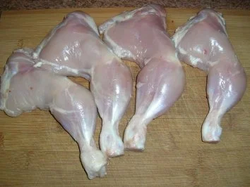 Hähnchenknusperkeulen  mit Bärlauch-Mayonaise - ein lecker,leichtes Frühlingsgericht - Rezept - Bild Nr. 5