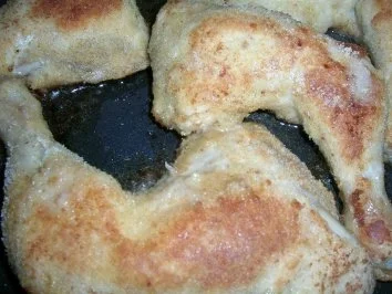 Hähnchenknusperkeulen  mit Bärlauch-Mayonaise - ein lecker,leichtes Frühlingsgericht - Rezept - Bild Nr. 10