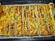 Blätterteigstangen - Rezept