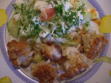 Rezept: Weißwursträdchen knusprig ausgebacken Bild Nr. 4 Weißwursträdchen knusprig ausgebacken - Rezept - Bild Nr. 4