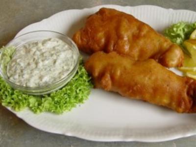 Backfisch mit Remoulade - Rezept